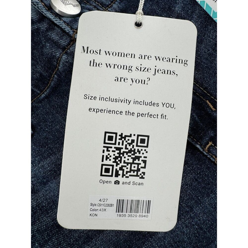1822 Denim Jeans Women’s Size 4/27 Cargo Carpenter Double Knee Straight Fit​ - Picture 3 of 16